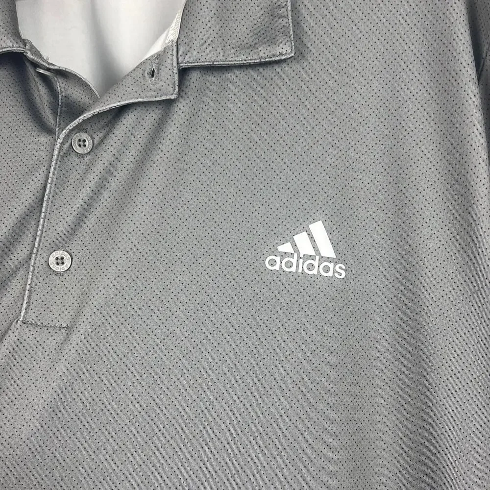 Adidas Mens 2XL Golf Dadcore Sportswear Minimalist Performance Polo Shirt Top